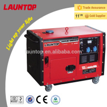 6000W air cooled electric start soundproof gasoline generator